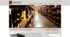 Desktop Screenshot of centraldist.com